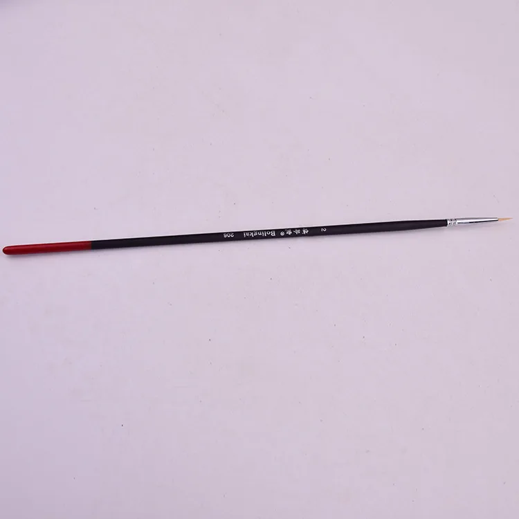 

Zhouxinxing 5Pcs/Set Fine nylon hair Handmade Thin hook line pen brush oil painting pen Paint Brush Art Supplies Brush Painting