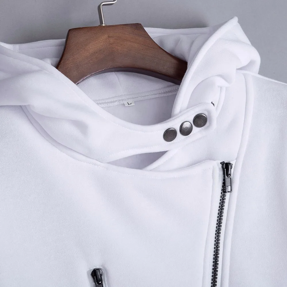 Новый Для женщин Кофты на молнии с капюшоном 2018 длинным рукавом дамы осень-зима