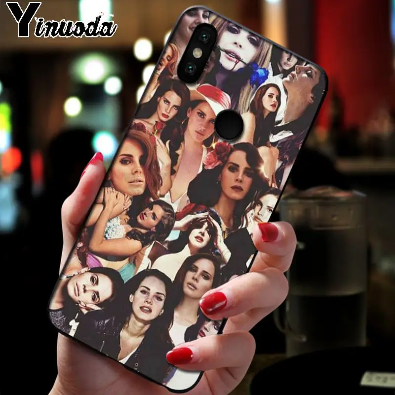 Смешной Модный чехол Yinuoda Lana Дель Рей для телефона xiaomi redmi 7 5plus 6pro 6a 4x go note5 note7 note6pro