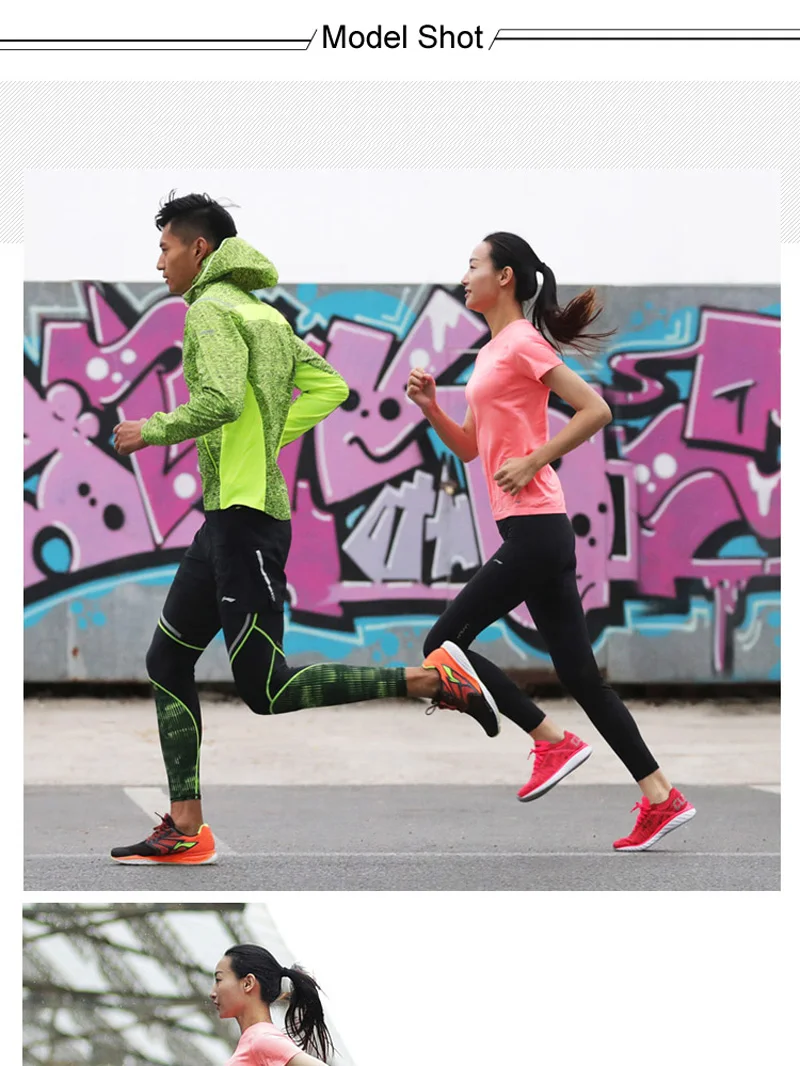 Li-Ning/женские профессиональные кроссовки LN Cloud IV; кроссовки с дышащей подкладкой; спортивная обувь из монопряжи; ARHM034 XYP542