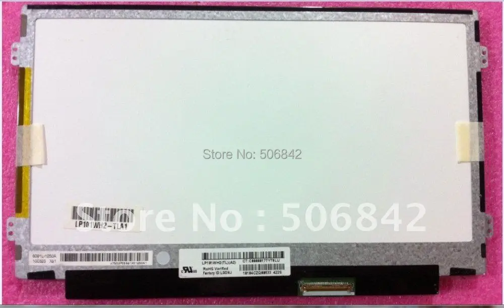 

10.1" Laptop Screen LP101WH2(TL)(A2) LCD Display Panel 1366*768 LP101WH2 TLA2