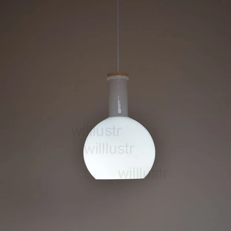 Подвесная лампа в виде волшебной бутылки современный светильник стиле лофт для