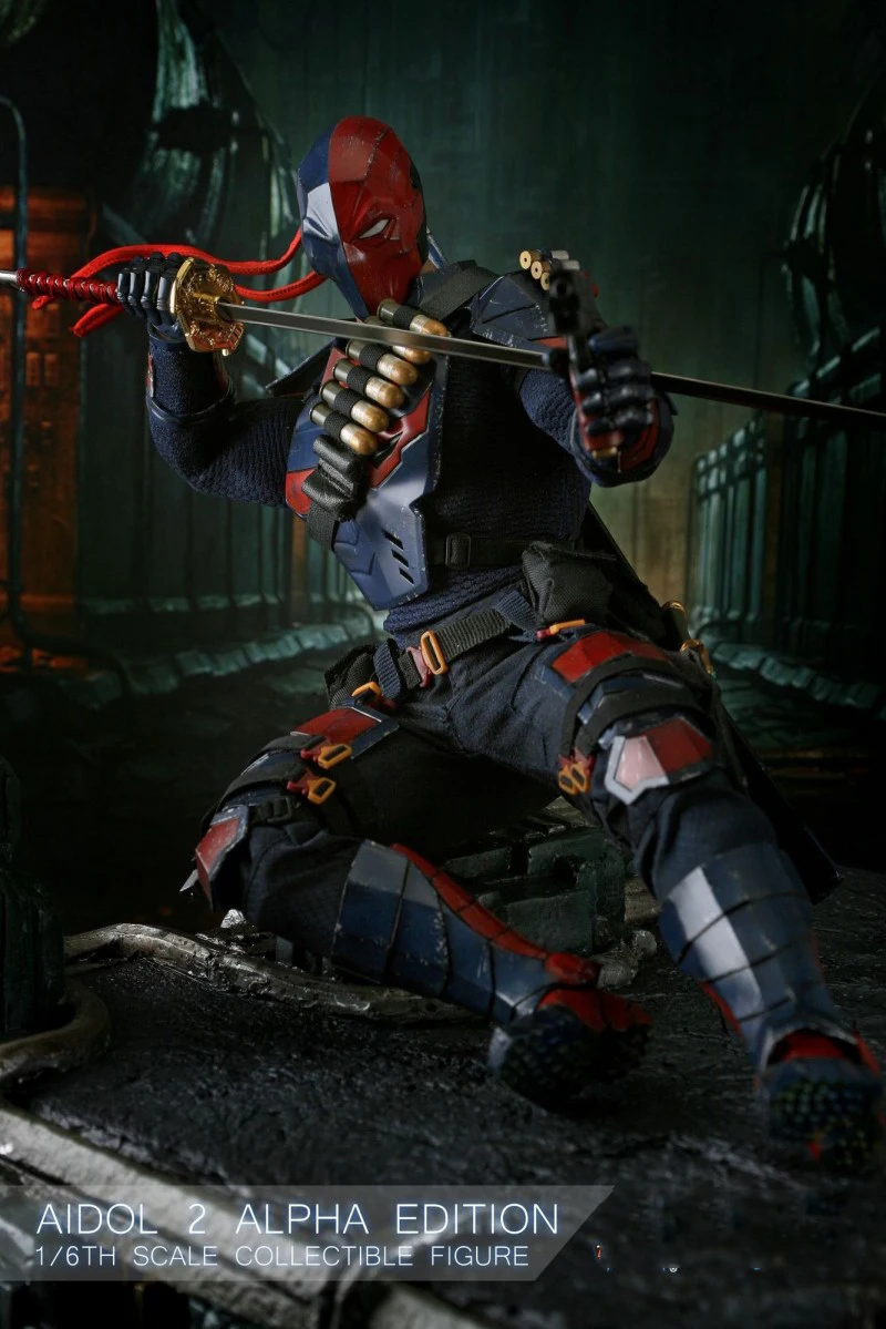Коллекционная полноразмерная комиксная версия 1/6 базовая экшн фигурка Deathstroke AIDOL