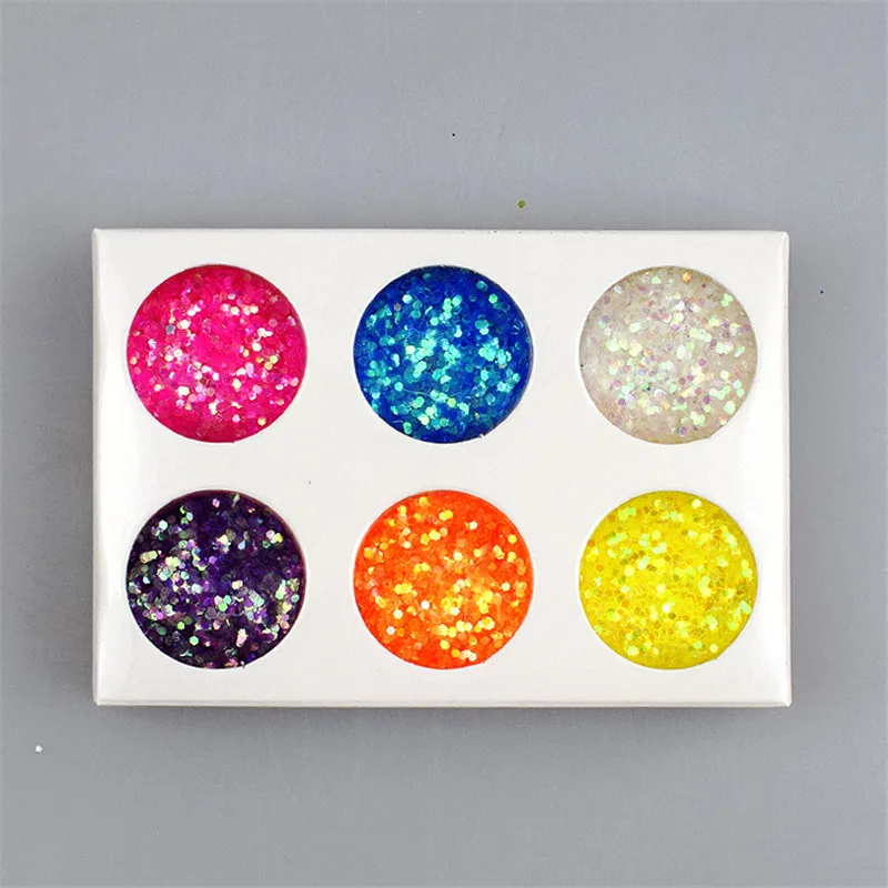 Hexagon sequin 6 отверстий слайм фруктовый ломтик жемчужные блестки мягкая гончарная посыпка наполнитель детские игрушки Моделирование глина DIY аксессуары для ногтей советы - Цвет: Hexagon sequin