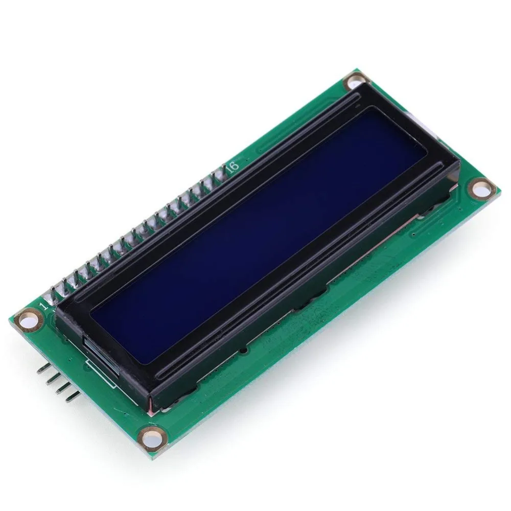 16x2 1602 LCD Display Screen Blue + IIC I2C Module Interface Adapter for Raspberry pi | Электроника