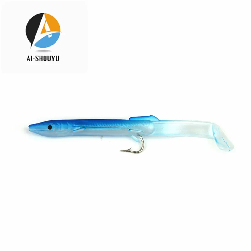 AI-SHOUYU 6 шт 4 8 г 120 мм угря мягкая рыболовная приманка Pesca Peche снасти воблеры рыбы