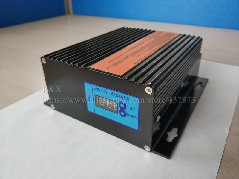 R& X MPPT Контроллер заряда для Max 600 Вт ветряной турбины и 300 Вт солнечная панель Водонепроницаемый контроллер батареи 24 В/48 В
