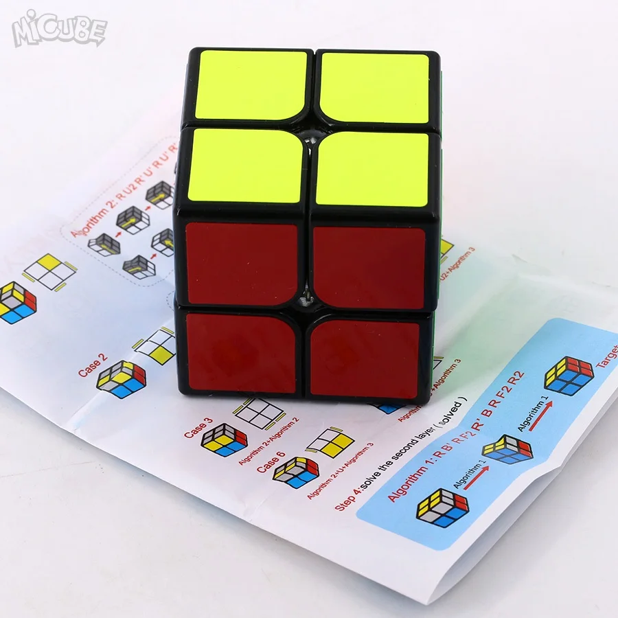 Micube Qiyi 2x2x2 куб qidis Magic Cube Скорость головоломки 50 мм Cube Развивающие Игрушечные лошадки для детей cubo magico
