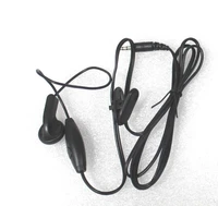 1pc in ear earphone walkie talkie earpiece 2 5mm f type ptt headset w microphone for handheld two way radio t388 t228 t328 628