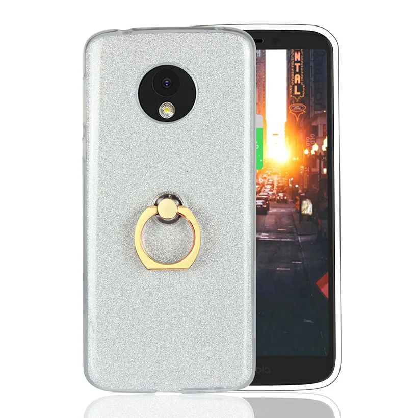 Emaffie блестящие Чехлы для Moto G6 G7 Play power G5 G4 E4 G5S E5 C Plus G6 Z2 Z3 Play P30 Note Motorola One power плюшевые покрывала - Цвет: silver
