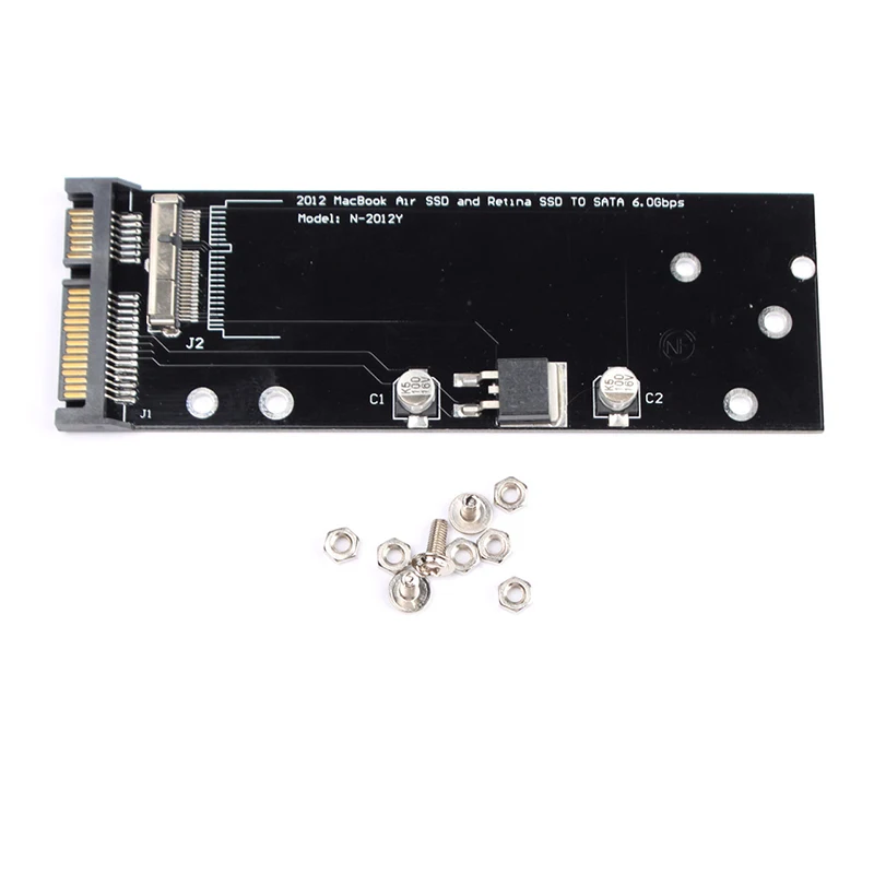 Адаптер для SSD слота A1466 A1465 7 + 17 Pin на 22Pin SATA|sata to ide converter|sata power convertersata pata converter |