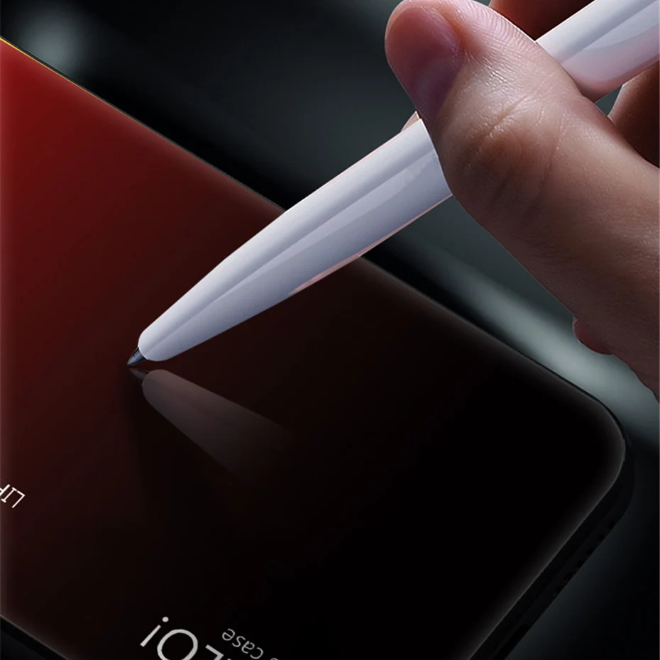 Gradient Aurora Tempered Glass Cases For Apple iPhone X Xs Max XR Luxury Color Hard Silicon Cover 6 6S 7 8 Plus Case |