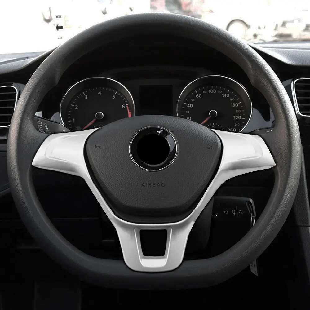 Для Volkswagen VW Golf 7 GTI MK7 POLO 2014 2015 Jetta MK6 чехол рулевого колеса автомобиля ABS