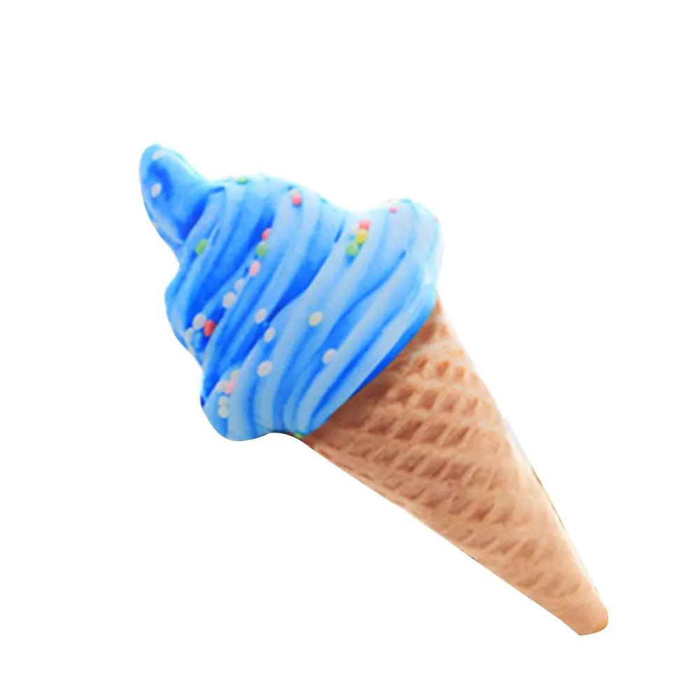 vanilla Забавный сладкий мороженое Подушка 30 см 4 узора Диван Мягкая Плюшевая Кукла офис - Цвет: vanilla