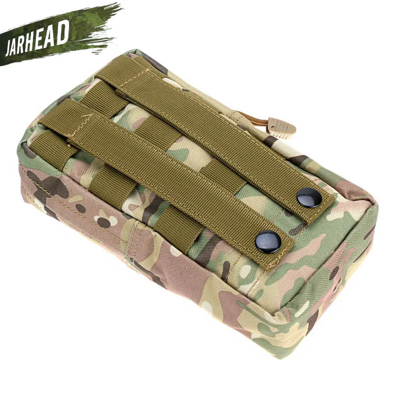 Тактическая модульная поясная Сумка MOLLE PALS камуфляжная хозяйственная сумка для