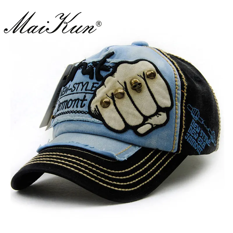 Maikun кепка модная бейсболка Кепки унисекс Snapback шапки кости кепки для мужчин для женщин в стиле хип-хоп наружная кепка и хлопковые кепки - Цвет: Black