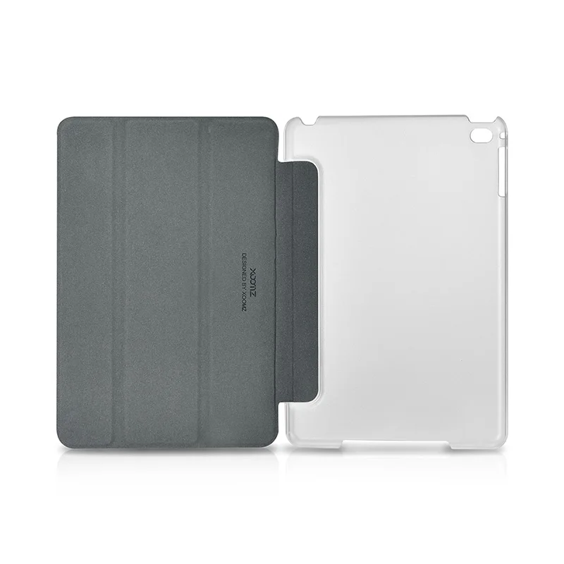 (Black) XOOMZ Brand for iPad mini4 Case PU Leather Folio Splicing Shining Foldable Stand Smart Cover | Компьютеры и офис