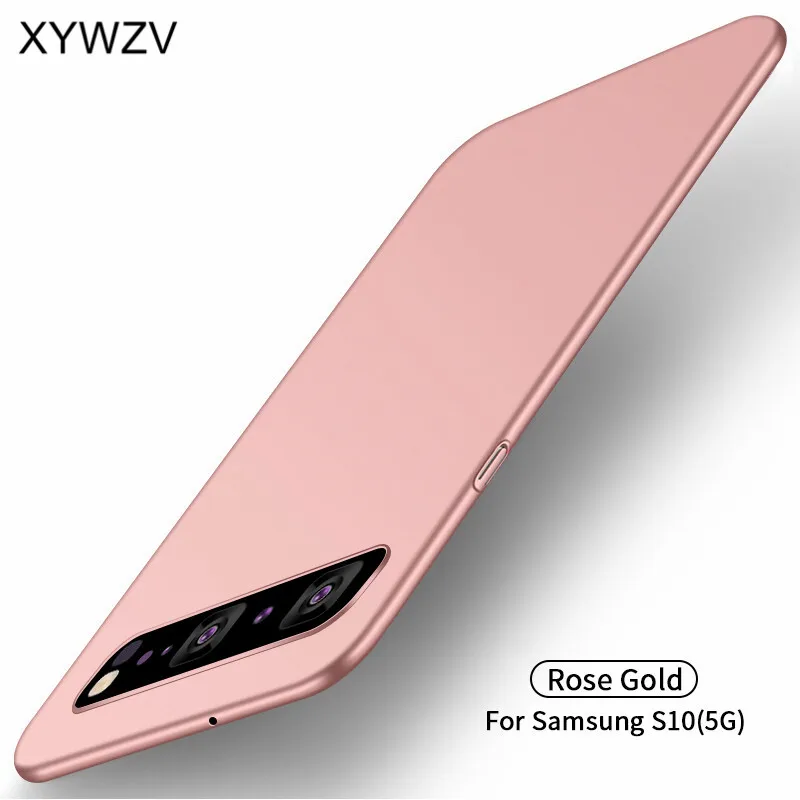 Чехол для Samsung Galaxy S10 5G роскошный Ультратонкий гладкий жесткий чехол |