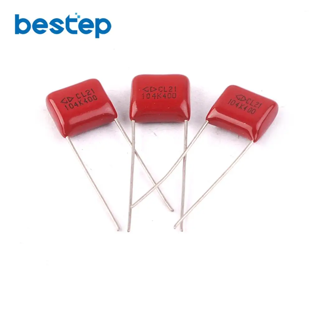 20 шт. Конденсатор CBB 400 в 0 1 мкФ 104 шаг 10 мм|cbb capacitor|capacitor 400vcapacitor 0.1uf 400v |