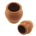 Мини керамический цветочный горшок, имитация мебели, цветочный горшок для украшения кукольного домика 112, Миниатюрные аксессуары для кукольного домика