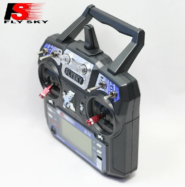 Пульт дистанционного управления Genuine Original 2.4G Flysky 6CH FS-i6 со встроенным радиоприемником iA6 для управления RC самолетами, вертолетами и мультироторами.