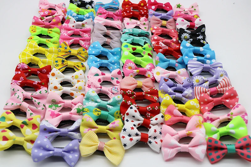 AD17075 50 штук заколки для волос в коробке hello kitty девочки дети украшения волос аксессуары лента бант зажим для волос шпильки