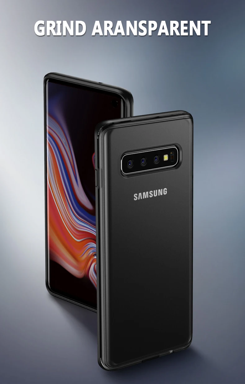 Чехол для samsung Galaxy Note 10 Plus Note 10 матовый полупрозрачный жесткий противоударный чехол для samsung Galaxy S10 Plus S10e Note 10