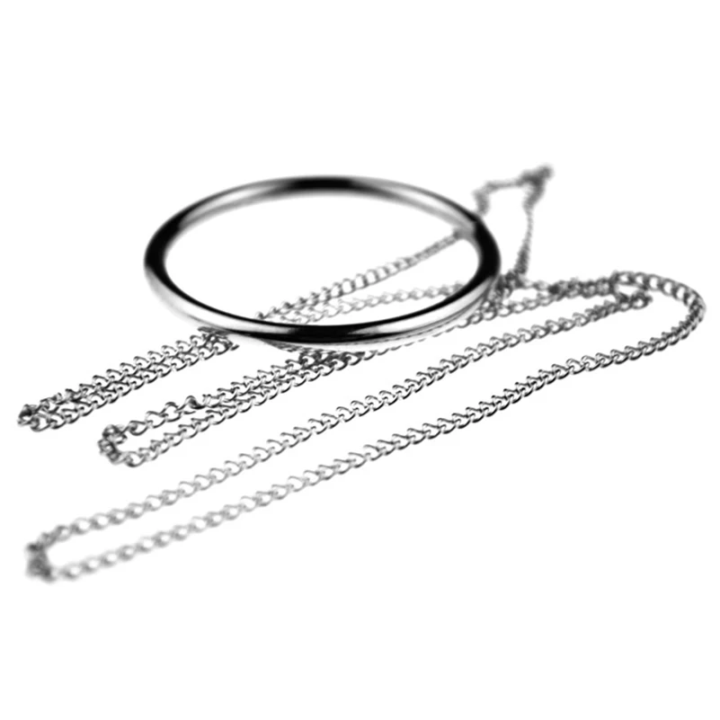 6 шт./1 партия металлические волшебные кольца и цепи игрушки трюки реквизит легкая