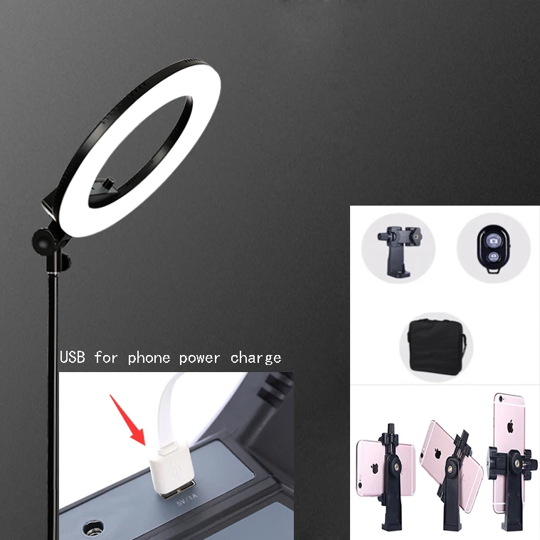 Глубокое 16 &quotкольцо с фотографией LED 5500K 240LED 36W фотографическое освещение камера
