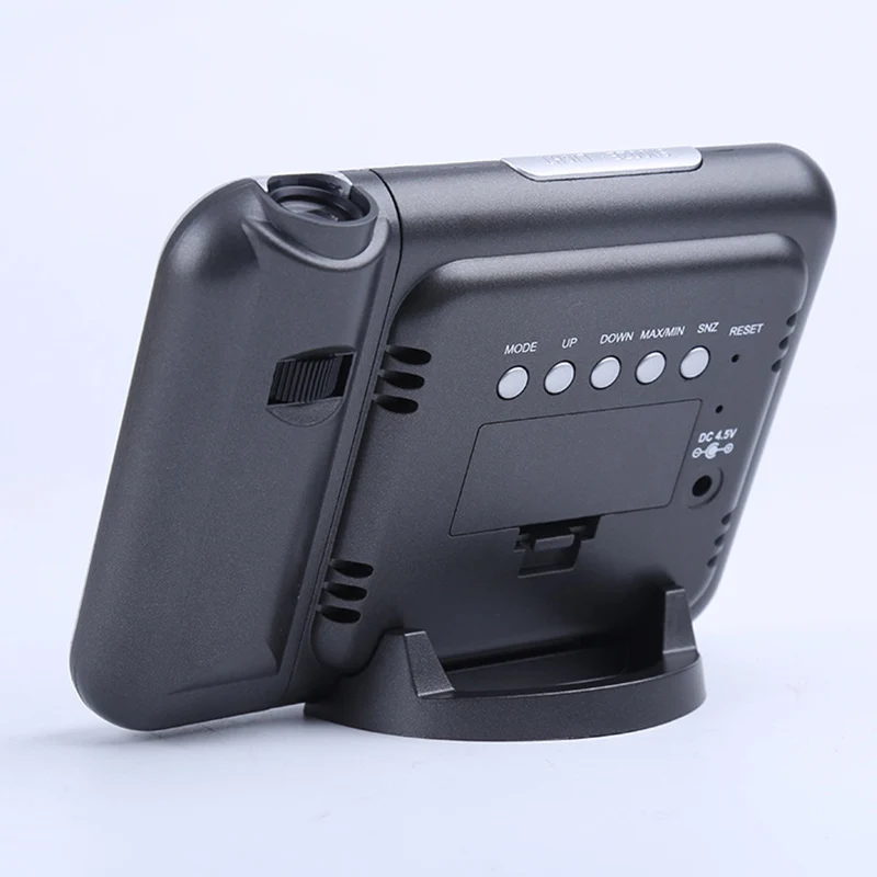 Цифровой проекционный Будильник Метеостанция с термометром и гигрометром