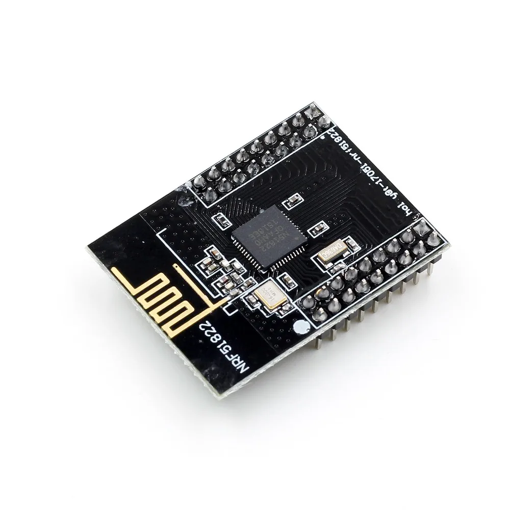 NRF51822 2 4G беспроводной модуль связи Bluetooth/zigbee модуль/DMX512 | Электронные компоненты и