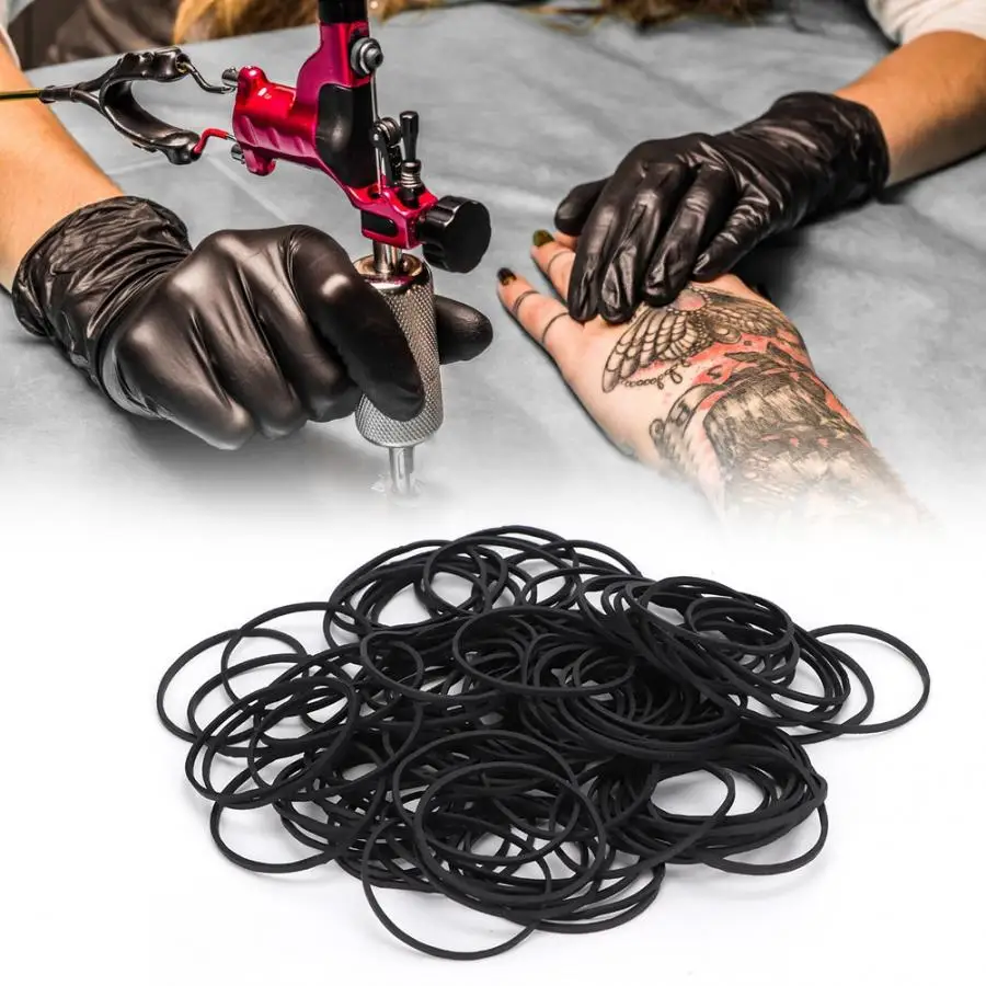 Аксессуары для ресниц 100 шт. профессиональные ударопрочные резиновые ленты тату