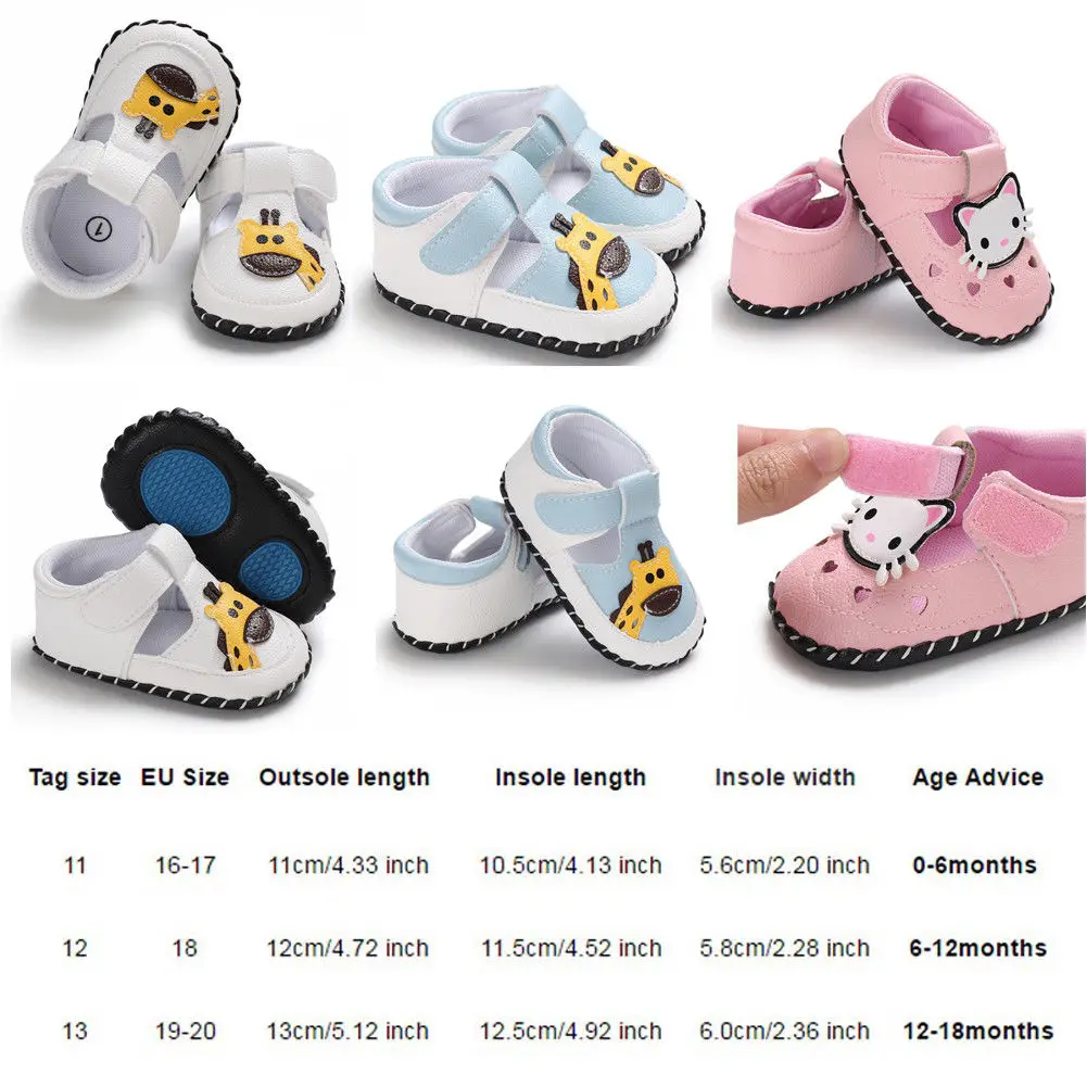 Нескользящие кроссовки с мультяшным рисунком для маленьких мальчиков и девочек 0