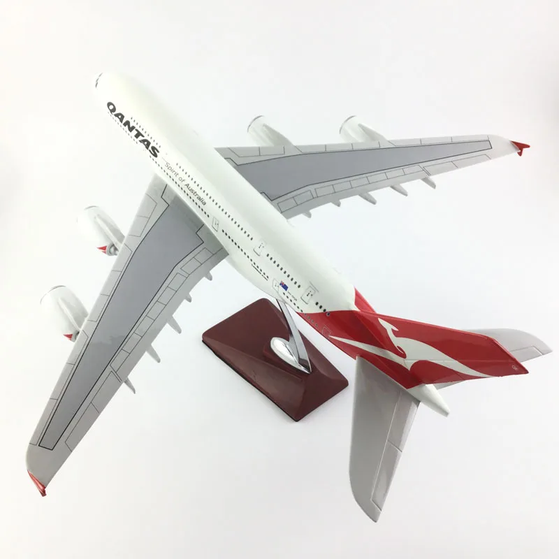 Австралия авиакомпаний пассажирский самолет A380 QANTAS модель самолета Модель