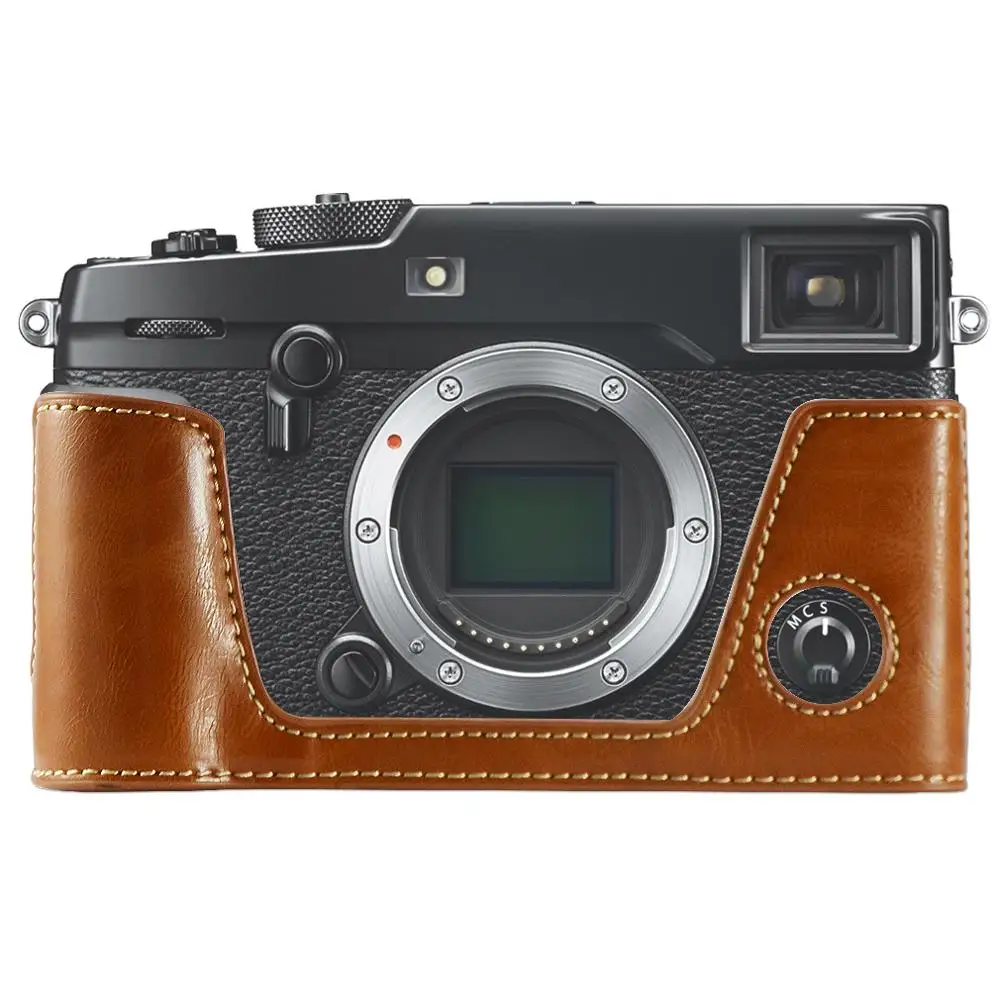 Чехол для фотоаппарата Fujifilm Fuji из искусственной кожи XPro 2 с открывающимся