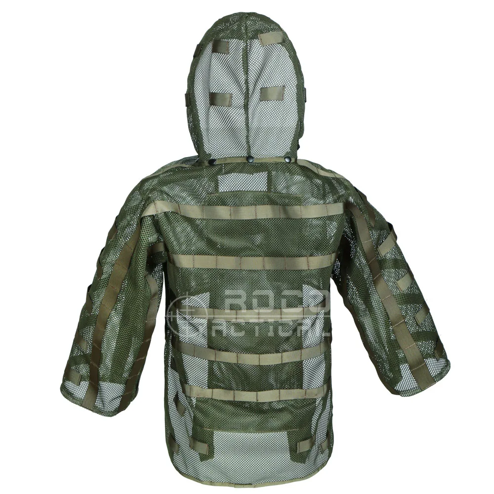 Снайпер Tog Ghillie костюм основа гидратация совместимые дышащие снайперские пальто Viper капюшоны армейский зеленый/черный
