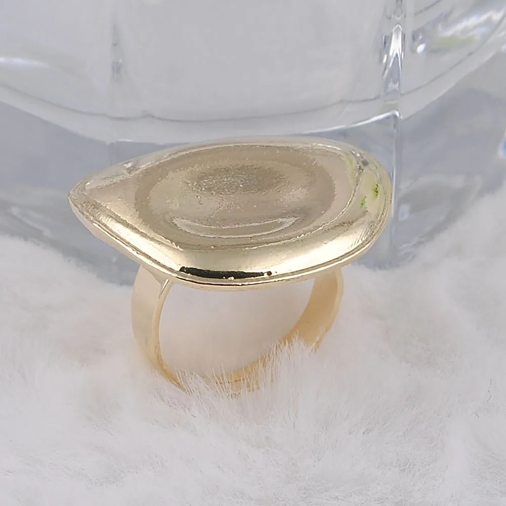 

Cocktail Rings Environmentally Friendly Zinc Alloy Material Ms. kc Gold Rings