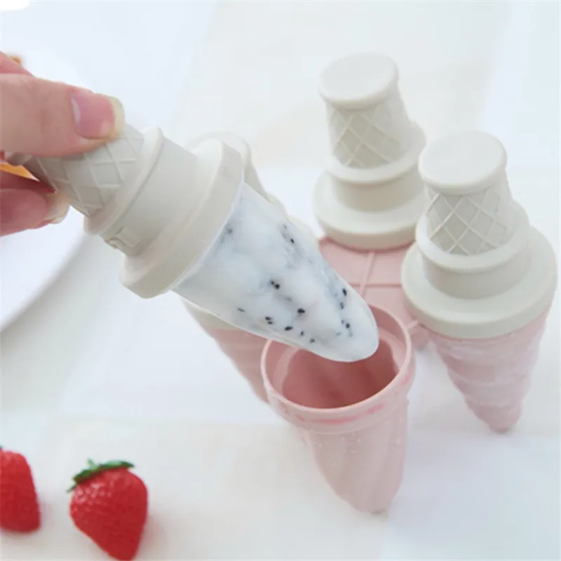 Новинка 4 шт. летняя домашняя DIY Форма для мороженого форма коробка приготовления