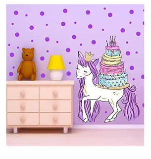 Милые Мультяшные медведи, звезды, цветные наклейки на стену для детской комнаты, детские подарки, сделай сам, настенные наклейки, детский домашний декор