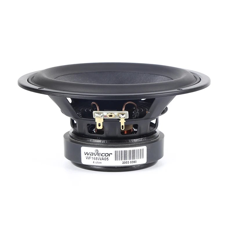 HF-118 HiFi Speakers 6.5 Inch die cast frame/chassis Glass Fibre Cone Mid Woofer speaker driver unit WF168WA05 4ohm 91dB