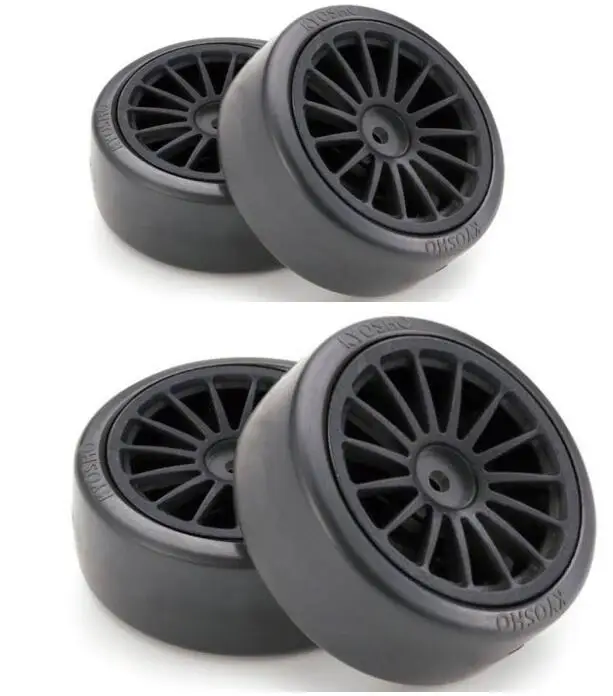 Набор автомобильных шин 1/10 для Tamiya TT01 TT02 Kyosho FW06 HPI 4 шт.|Детали и аксессуары| |