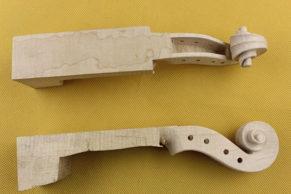 1 шт. Новинка Высокое качество ручной работы клен белая скрипка Шея 4/4 части