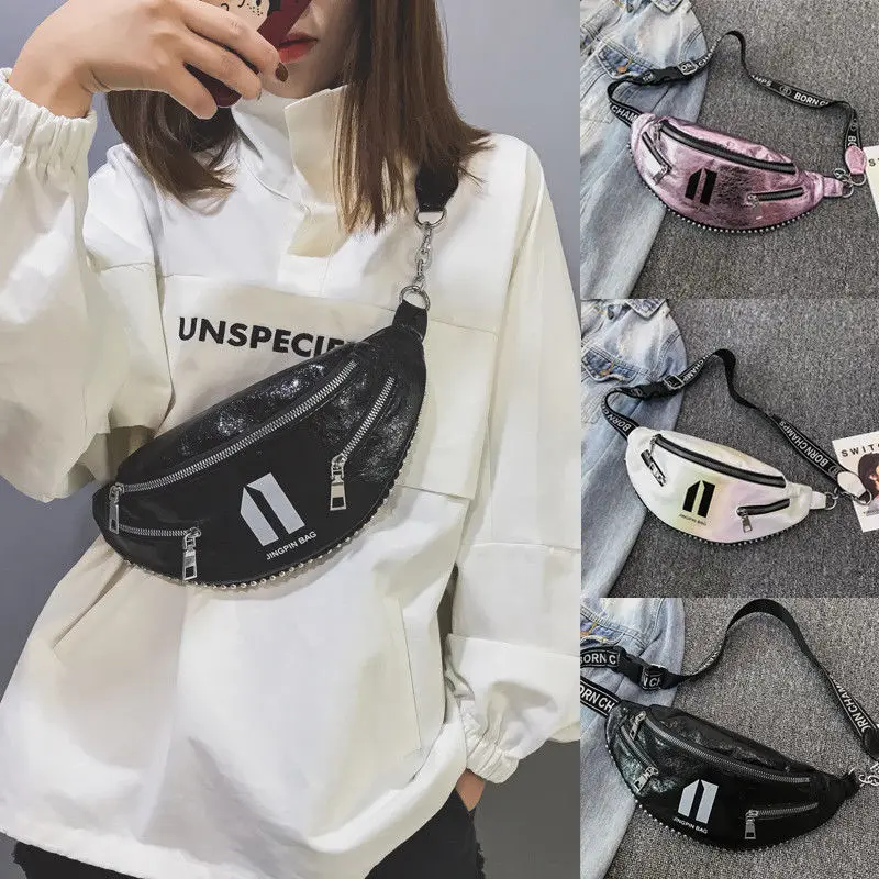 Новинка 2018 Женская поясная сумка наплечная нагрудная кошелек для путешествий с