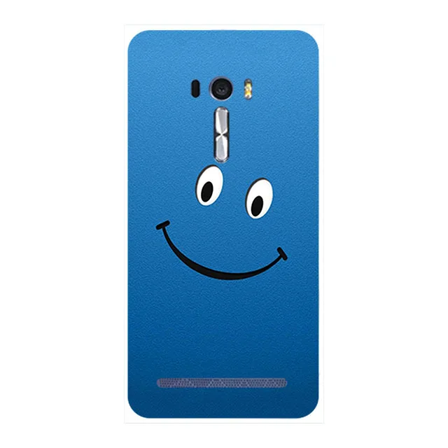 Чехол для Asus Zenfone Selfie ZD551KL тонкий мягкий Силиконовый ТПУ чехол с котом телефона