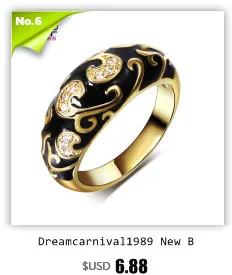 Dreamcarnival 1989 большой Обручение кольцо для Для женщин Уникальный Винтаж Черное золото Цвет Светло-Фиолетовый Цирконий Mulheres anillos