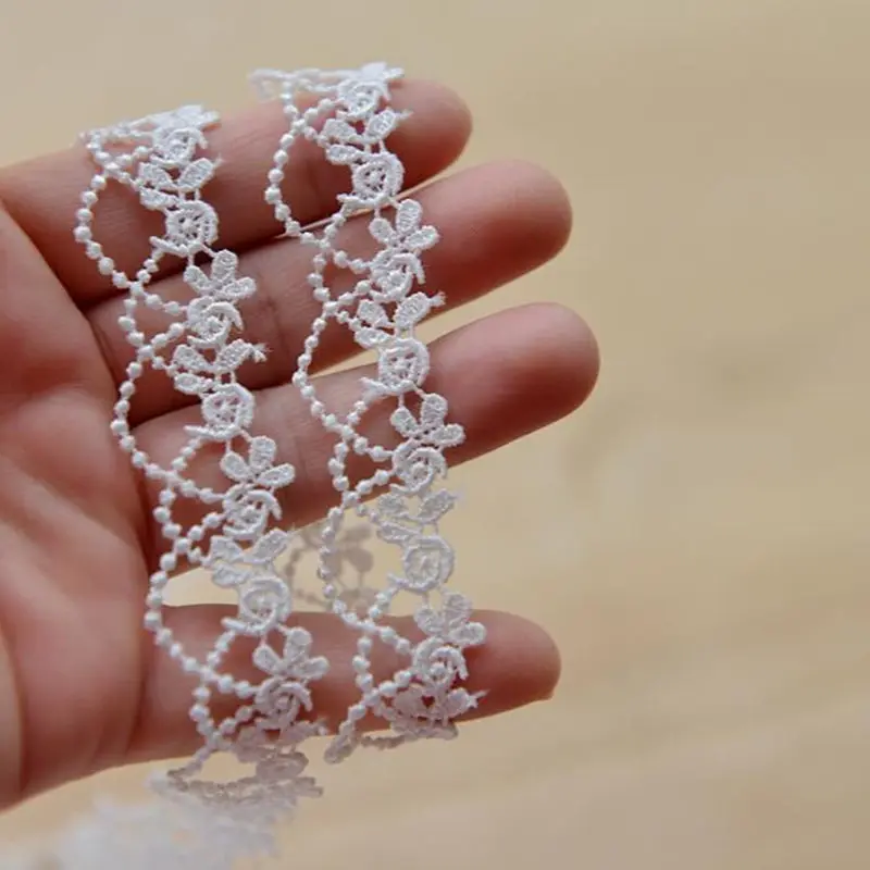 Белая черная кружевная лента DIY ювелирные изделия/аксессуары для одежды|lace