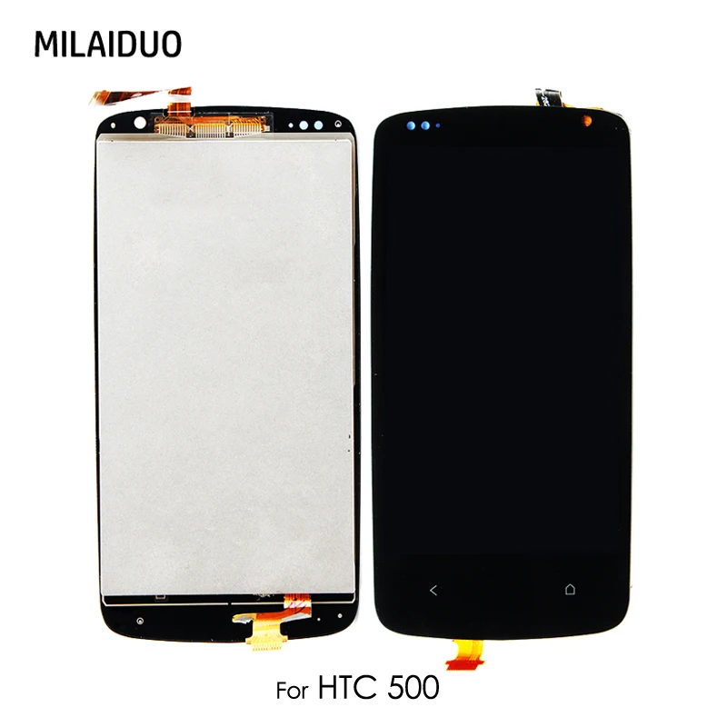 ЖК дисплей для HTC Desire 500 сенсорный экран дигитайзер стеклянная панель монитор