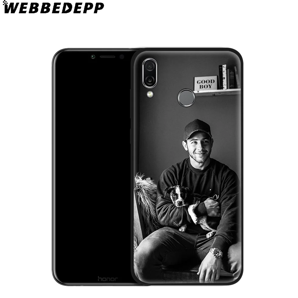 Мягкий чехол Jonas Brothers Nick jonas для Huawei P8 P9 P10 P20 P30 Lite Pro P Smart Z Plus 2019 Y6 Prime 2018 2017 Mini |