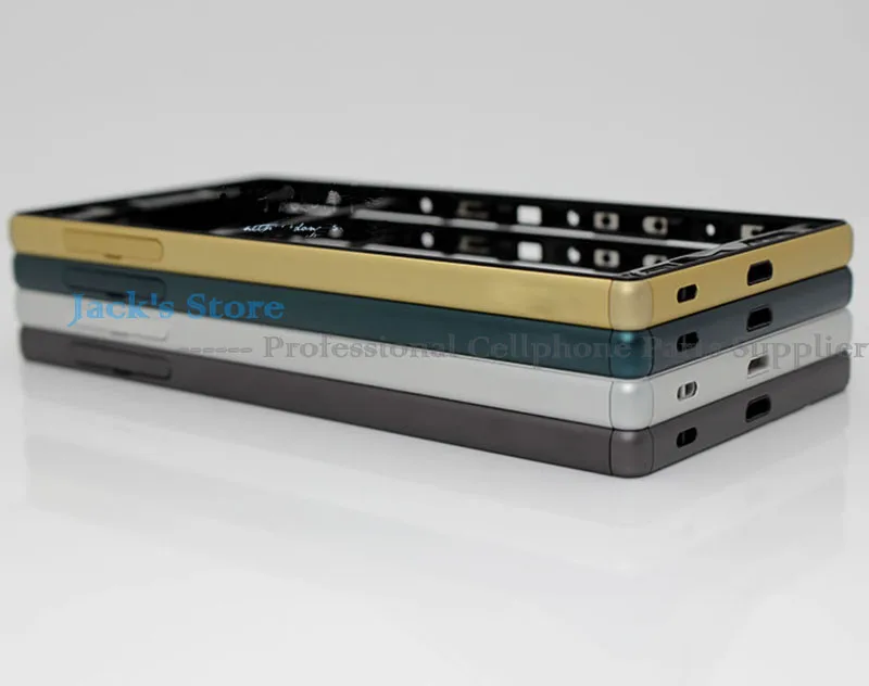 Для Sony Xperia Z5 средняя рамка ЖК-пластина корпус крышка + штекер Крышка для Dual E6653 E6603
