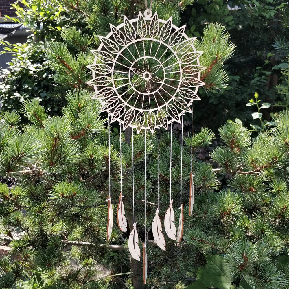 

Wood Dreamcatcher Unique Nursery Wall Hanging Decoration Kids Birthday Gift Dream Catcher New Baby Nursery Boho Wedding Decor